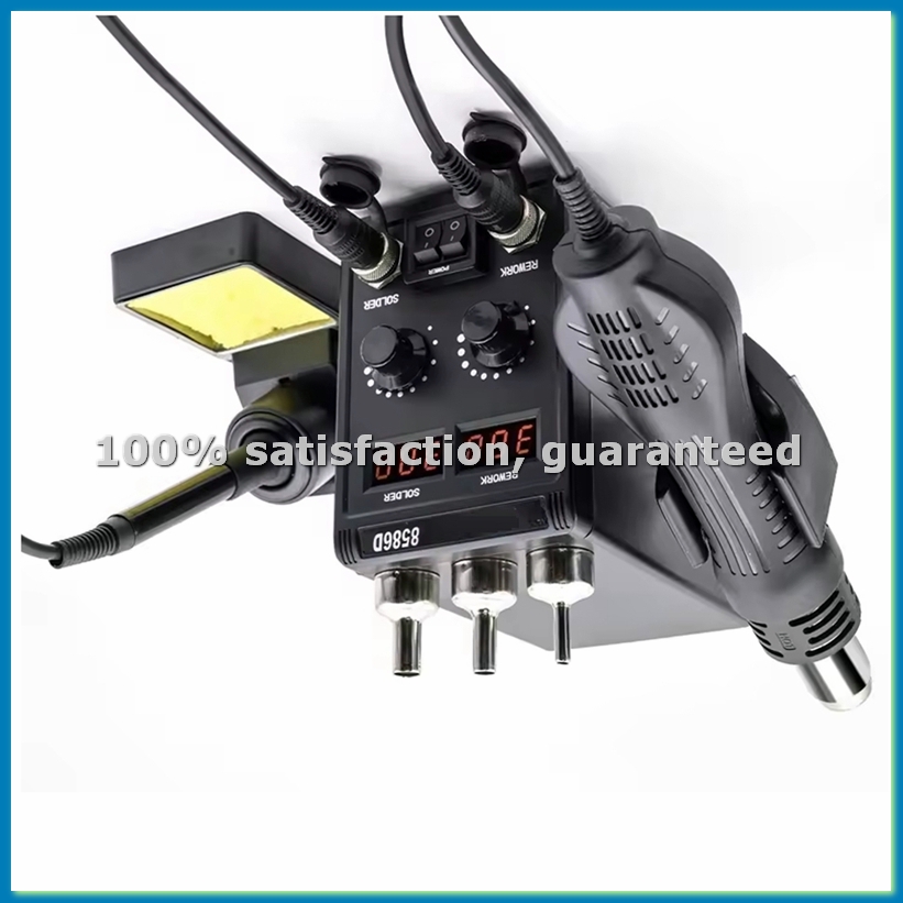 8586D Soldeerstation 2in1 750W - Smd Rework Station Hot Air Soldering 2 In 1 recensie en prijs