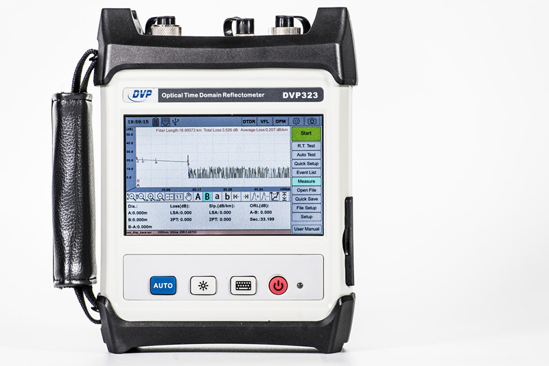 DVP323 1310/1550nm 34/32dB SM  - Optical Time Domain Reflectometer Otdr 1310 1550Nm recensie en prijs