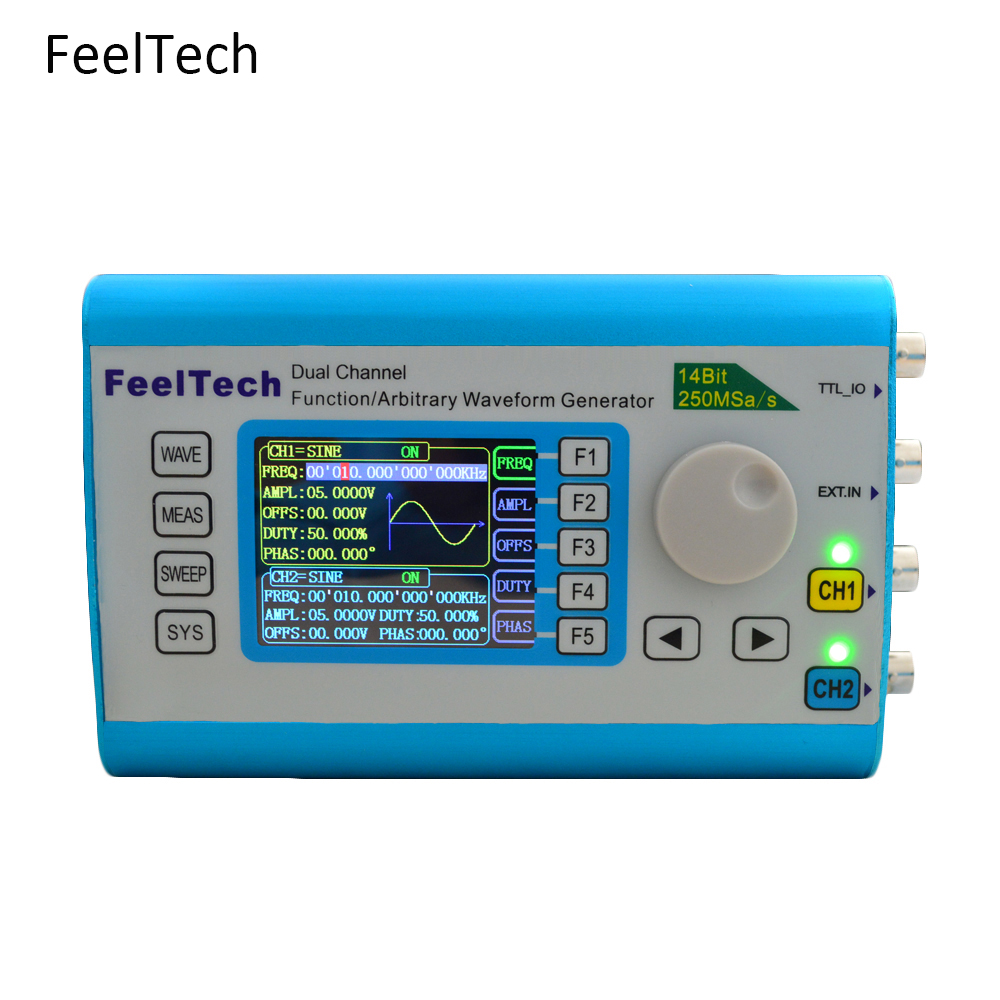 FY6300 Functie Willekeurige go - Dual Channel Arbitrary Waveform Function Generator 60Mhz recensie en prijs
